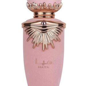 Pink and Gold Haya Perfume Bottle